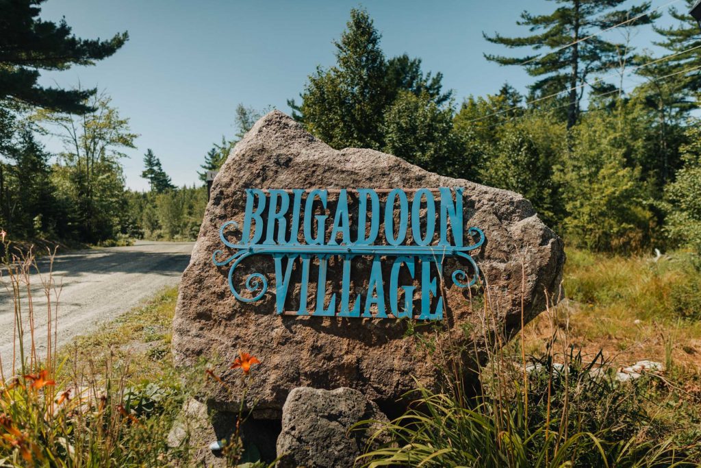 Brigadoon Village Camp Entrance